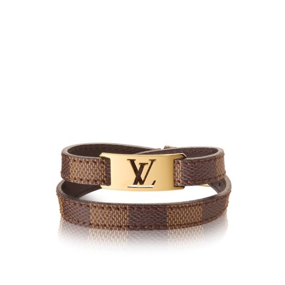 Louis Vuitton Sign It Damier Double Wrap Bracelet
